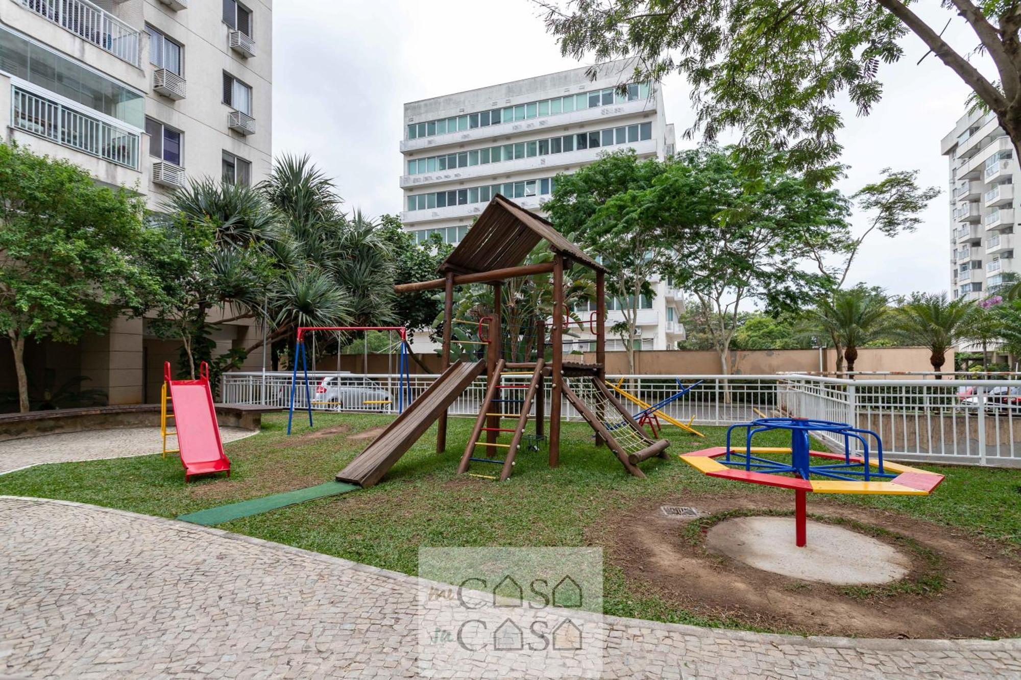 2 Quartos Com Varanda A 300M Riocentro Wi-Fi 120Mbps E Cozinha Completa - Condominio Com Piscina, Estacionamento, Portaria 24H E Parquinho Infantil - Apartamento Indicado Para Grupos, Hospedes A Trabalho E Criancas Rio de Janeiro Dış mekan fotoğraf