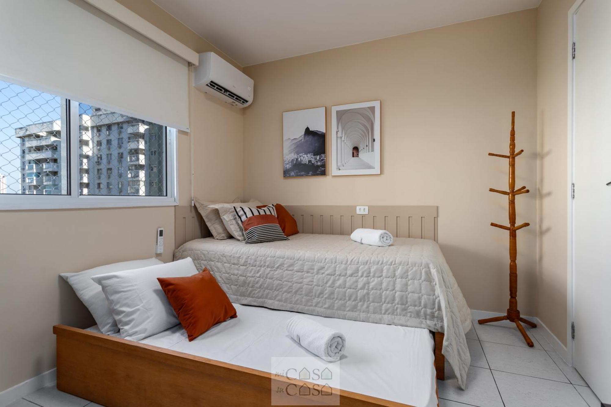 2 Quartos Com Varanda A 300M Riocentro Wi-Fi 120Mbps E Cozinha Completa - Condominio Com Piscina, Estacionamento, Portaria 24H E Parquinho Infantil - Apartamento Indicado Para Grupos, Hospedes A Trabalho E Criancas Rio de Janeiro Oda fotoğraf
