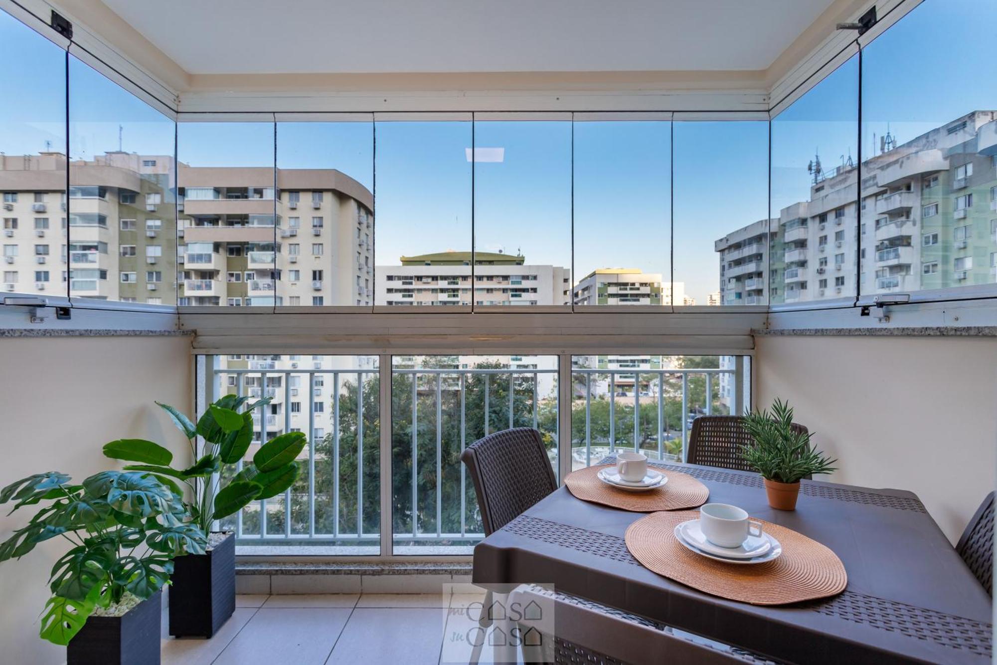 2 Quartos Com Varanda A 300M Riocentro Wi-Fi 120Mbps E Cozinha Completa - Condominio Com Piscina, Estacionamento, Portaria 24H E Parquinho Infantil - Apartamento Indicado Para Grupos, Hospedes A Trabalho E Criancas Rio de Janeiro Dış mekan fotoğraf