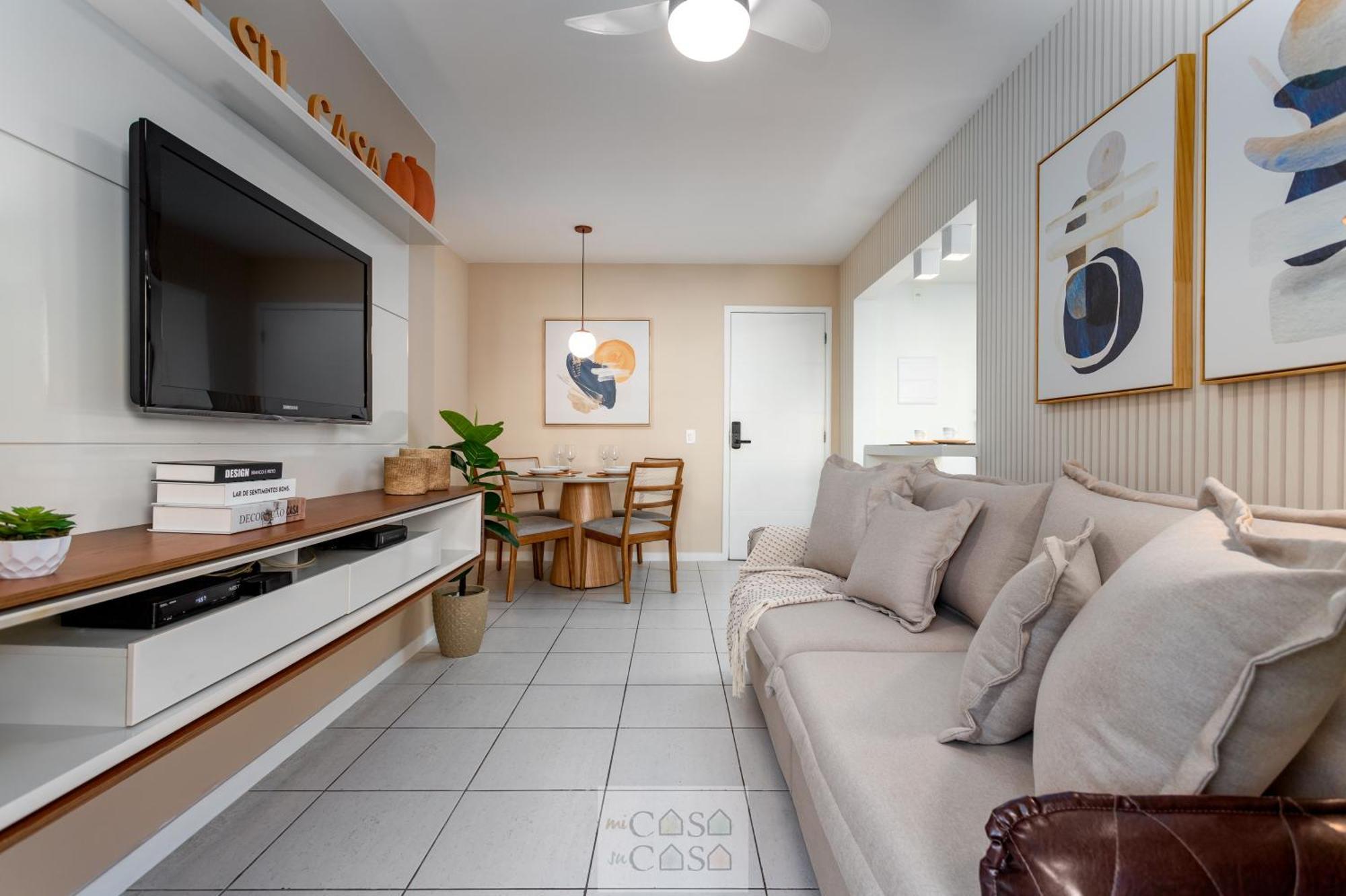 2 Quartos Com Varanda A 300M Riocentro Wi-Fi 120Mbps E Cozinha Completa - Condominio Com Piscina, Estacionamento, Portaria 24H E Parquinho Infantil - Apartamento Indicado Para Grupos, Hospedes A Trabalho E Criancas Rio de Janeiro Oda fotoğraf